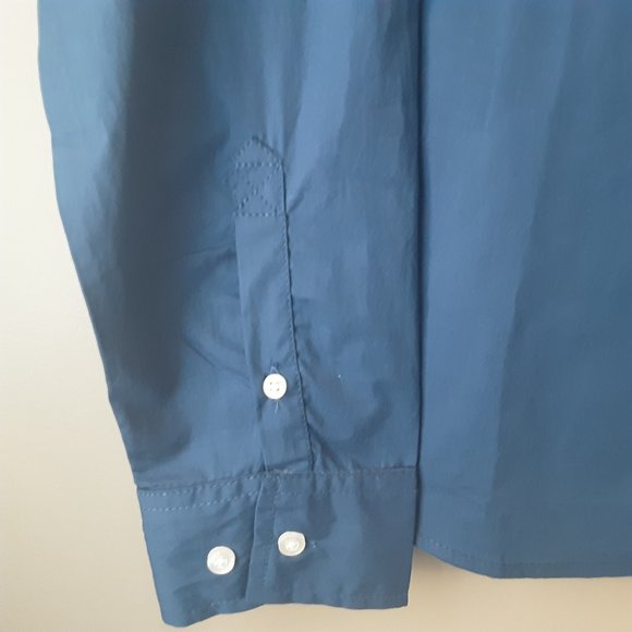 Industrie Men's Button Down Blue Shirt,  New! S - Picture 6 of 14